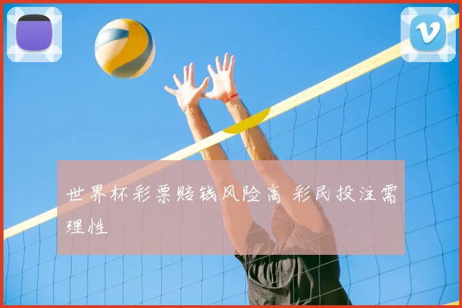 世界杯彩票赔钱风险高 彩民投注需理性