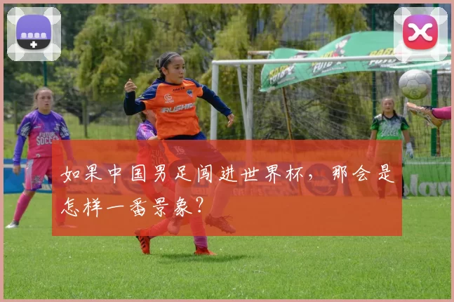 如果中国男足闯进世界杯，那会是怎样一番景象？