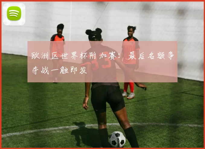 欧洲区世界杯附加赛：最后名额争夺战一触即发