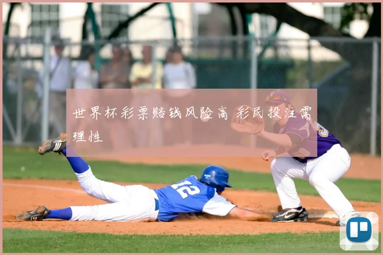 世界杯彩票赔钱风险高 彩民投注需理性
