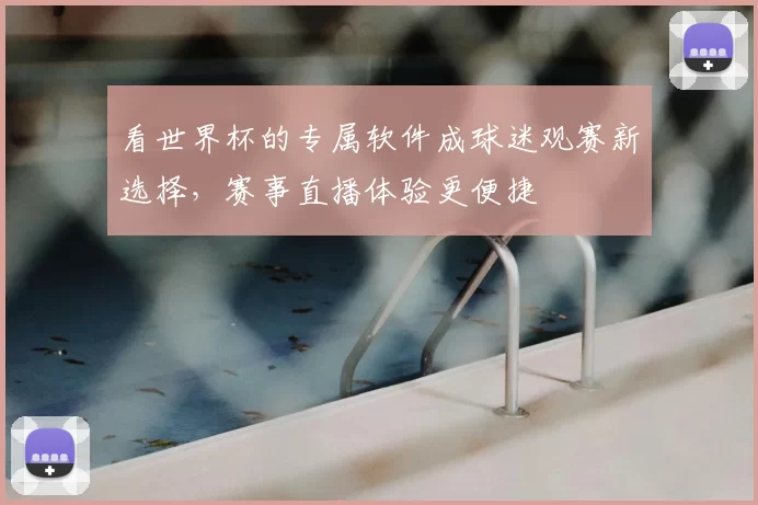看世界杯的专属软件成球迷观赛新选择，赛事直播体验更便捷