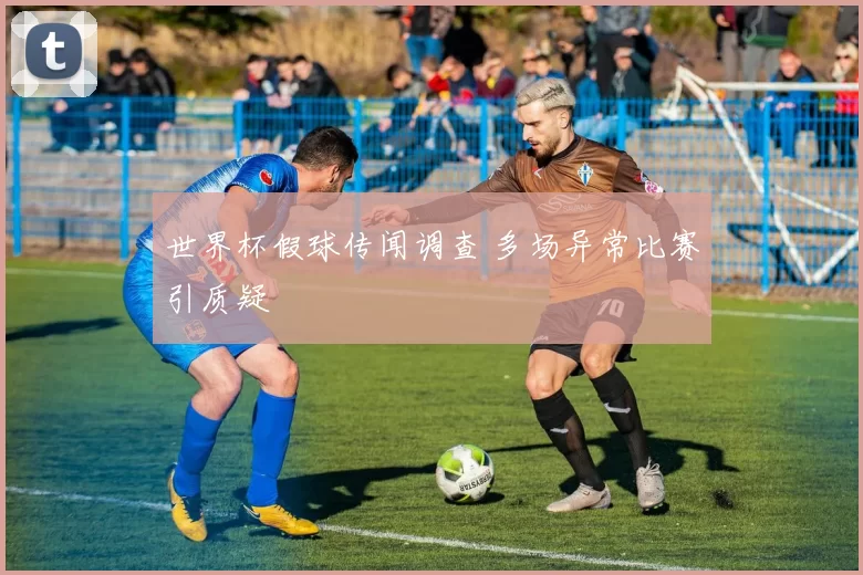 世界杯假球传闻调查 多场异常比赛引质疑